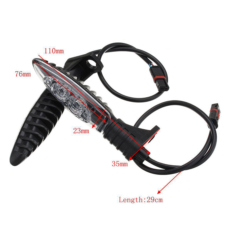 NEU 4X LED Motorrad Blinker Sequentiell Laufeffekt Licht Vorne & Hinten Für BMW EUR 70,99