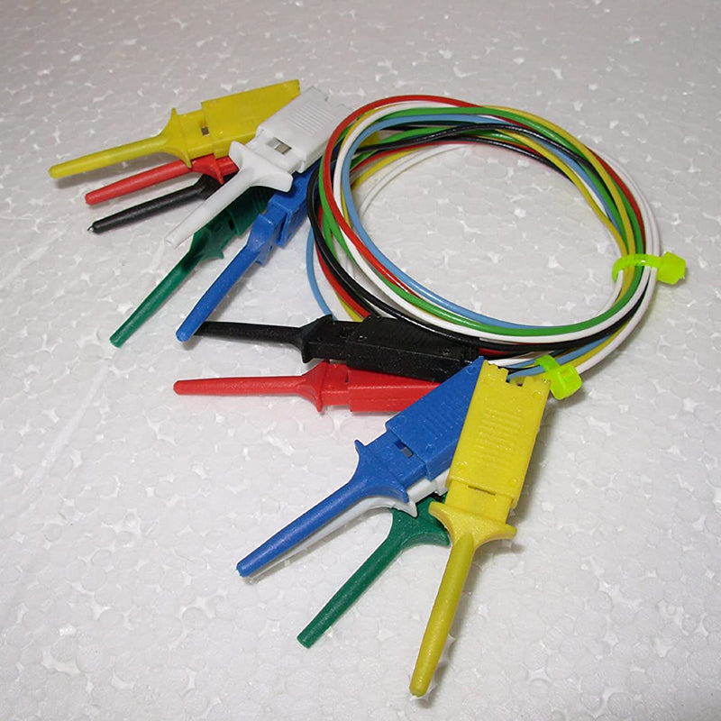 thumbnail image 2 of Lead Paint Testing Kit JXSINONE P1512D Mini Grabber SMD IC Test Hook Clip Jumper Probe Test Lead Kit Silicone Soft Dupont Cable For Logic Analyzer Electric Scooter With Seat 2 of 9