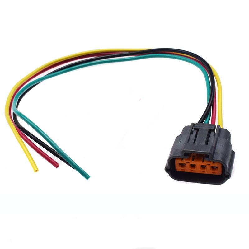 Labwork Distribuidor Conector Conector Arnés Pigtail 4-Wire Fit Para