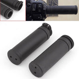 1"-Handle-Hand-Grips-Handlebar-Rubber-for-Harley-Sportster-Dyna-Softail-Choppers