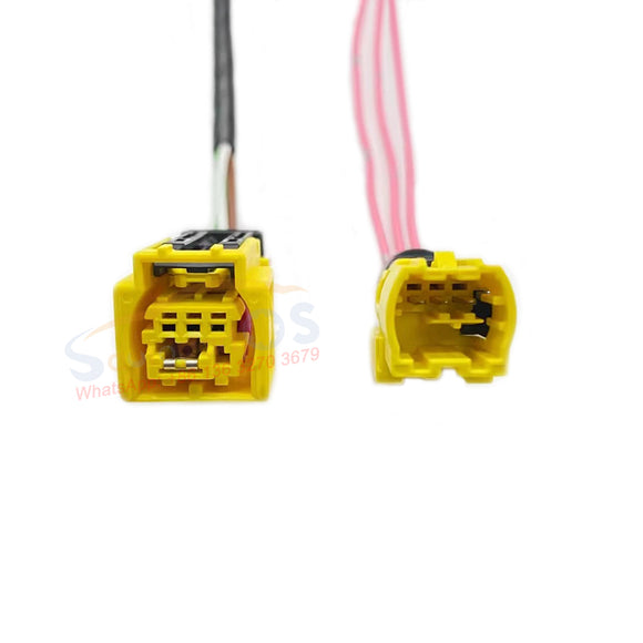 3-Pin-Side-Safety-Collision-Sensor-Plug-Connector-For-VW--Audi-4H0972773-4G0972783