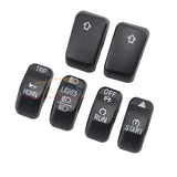 6Pcs-Hand-Control-Switch-Housing-Button-Cover-Cap-Kit-for-Harley-XL-2014-2021