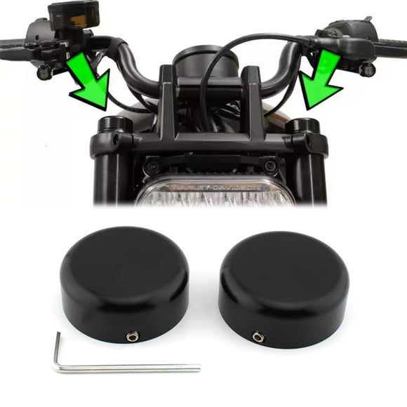 Black-Front-Fork-Cover-Caps-for-Harley-Sportster-S-1250-RH1250-S-2021-2023