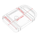 Brake-Pedal-Pad-Cover-for-Harley-Dyna-2012-2016-Touring-1980-2023-Softail-1986-2017