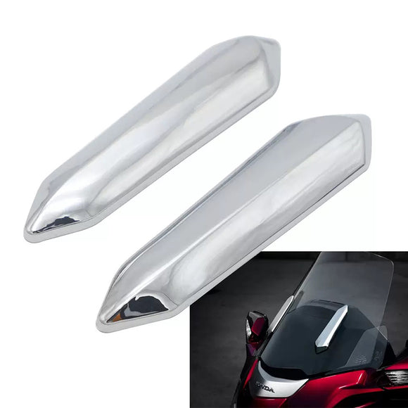 Chrome-Windshield-Windscreen-Strut-Covers-for-Honda-Goldwing-GL1800-2018-Up