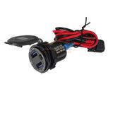 Dual-USB-Fast-Charger-Socket-for-Honda-XL750-Transalp-750-CRF1100L-Africa-Twin-1100