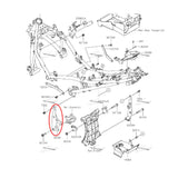 Footrest-Pedal-Mount-Bracket-Installation-Base-for-Kawasaki-Ninja-400-Z400
