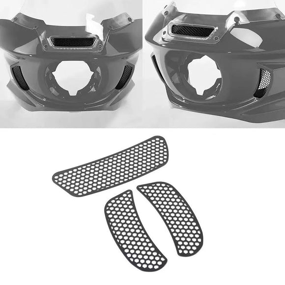 Front-Fairing-Mesh-Vent-Screen-for-Harley-Softail-Low-Rider-ST-FXLRST-2022-2024
