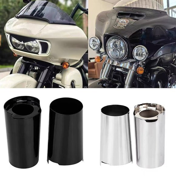 Front-Fork-Slider-Cover-Set-for-Harley-Touring-Models-&-Tri-Glide-2014/Later