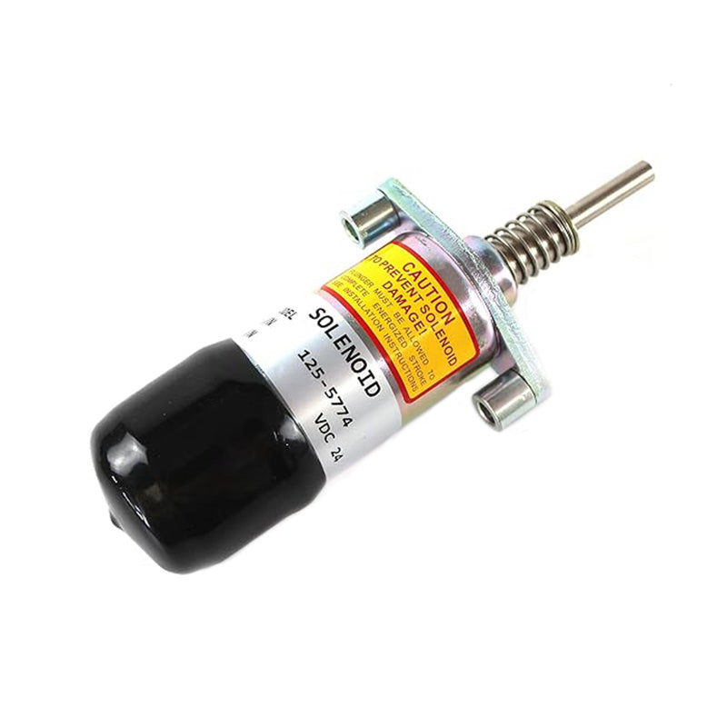 Solenoïde D'Arrêt Carburant 24V Pour Moteur Caterpillar 3406B - Remplace 125-5774 / 1255774 - Garantie 1 An