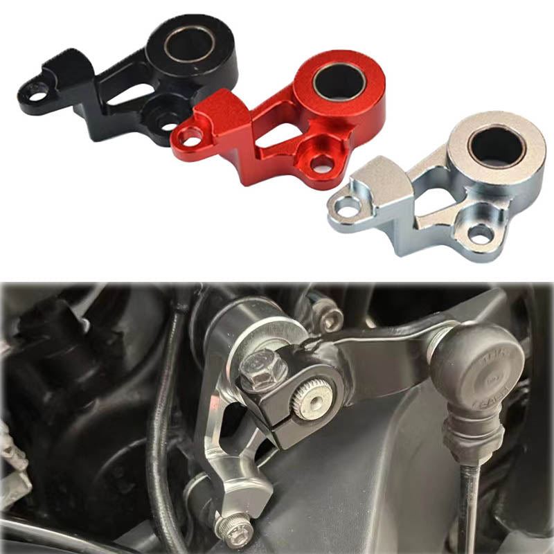 Black Gear Shift Lever Shifter Stabilizer For Suzuki Hayabusa GSX1300R 2022 – Hard Anodized Aluminum, Bolt-On