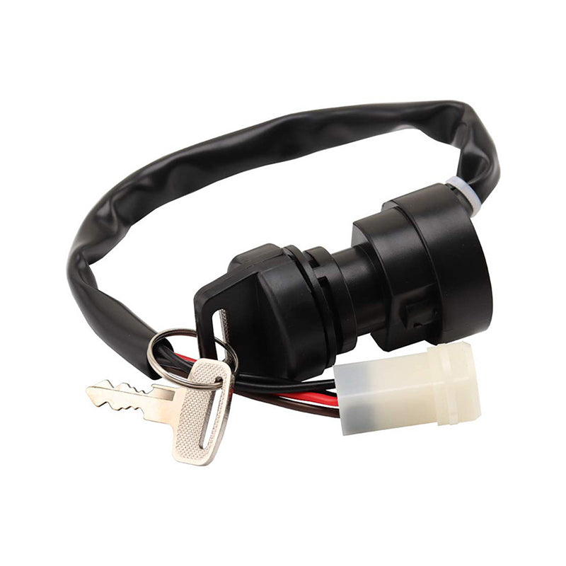 Ignition Switch With Keys For Yamaha Moto 4 YFM250 1989-1991 - 4-Wire, 2 Shift