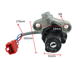 Ignition-Switch-Fuel-Cap-Seat-Lock-Keys-for-Yamaha-V-STAR-650-1100-1999-2016