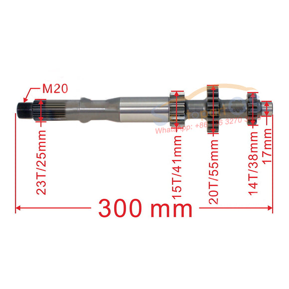 Main-Shaft-0GR0-060001-00001-for-CFMOTO-CForce-ZForce-UForce-500-550