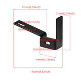 Motorcycle-Fog-Lamp-Spotlight-Bracket-Holder-Mount-Clamp-for-Honda-CB650R