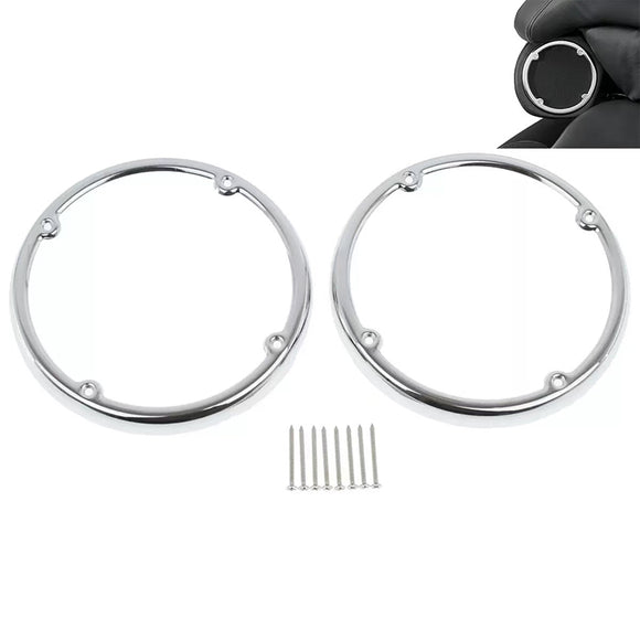 Motorcycle-Speaker-Grill-Cover-Trim-for-Harley-FLHTCU-FLHTK-Electra-Tri-Glide-2014-2019