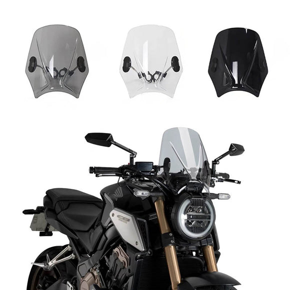 Motorcycle-Windscreen-Windshield-Deflector-Universal-for-Honda-CMX300-CMX500-CMX1100