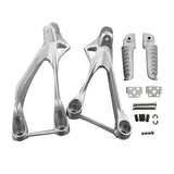 Rear-Foot-Pegs-Footrest-Bracket-for-Kawasaki-Ninja-ZX-6R-2005-2008-ZX636-2005-2006
