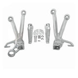Rear Footrests Pegs Bracket for Suzuki GSXR1000 2003-2004