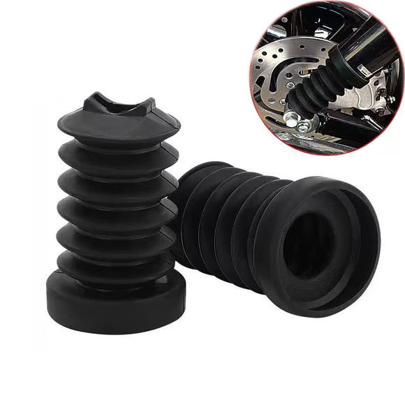 Rear-Rubber-Shock-Absorber-Fork-Cover-Boot-for-Harley-Touring-FLHR-FLHT-FLHX-1997-2013