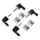 Saddlebag-Lever-Lock-Bolts-&-Nuts-Kit-Mounting-Set-for-Harley-Touring-FLHT-1993-UP
