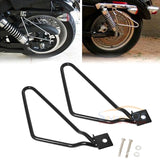 Universal-Motorcycle-Saddle-Bag-Support-Bar-Mount-Bracket-for-Harley