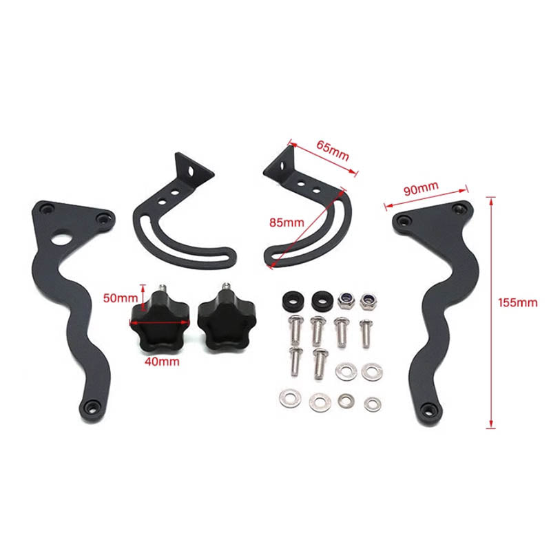 Windscreen Windshield Support Bracket Mount for BMW R1200GS ADV R1250G ...