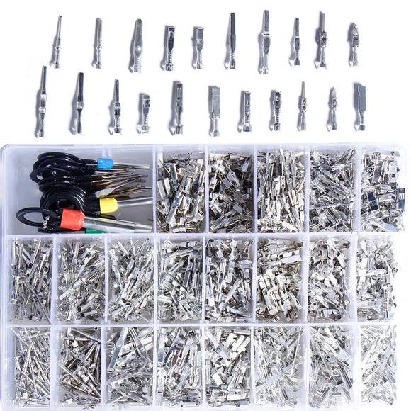 1/1.5/1.8/2.2/2.8/3.5mm-Terminal-Kit-Automotive-Connector-Non-Insulated-Plug-Male-Female-Crimp-Pin-with-Wire-Removal-Extractor