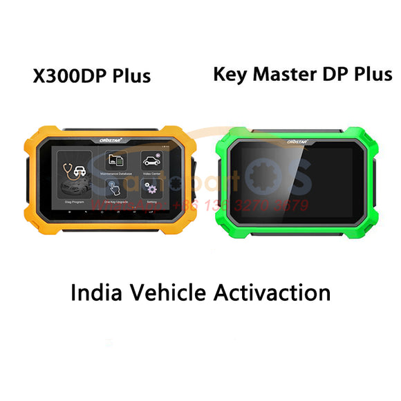 India-Vehicle-Software-Activaction-for-OBDSTAR-X300-DP-(X300DP)-Plus-&-Key-Master-DP-Plus