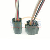 1-Pair-O2-Oxygen-Sensor-Wiring-Harness-Pigtail-4-way-Connector-for-Nissan