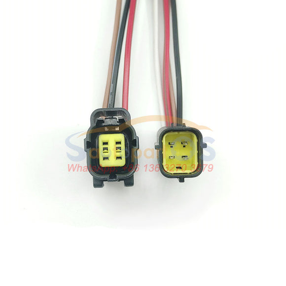 1-Pair-O2-Oxygen-Sensor-Wiring-Harness-Pigtail-4-way-Connector-for-Nissan
