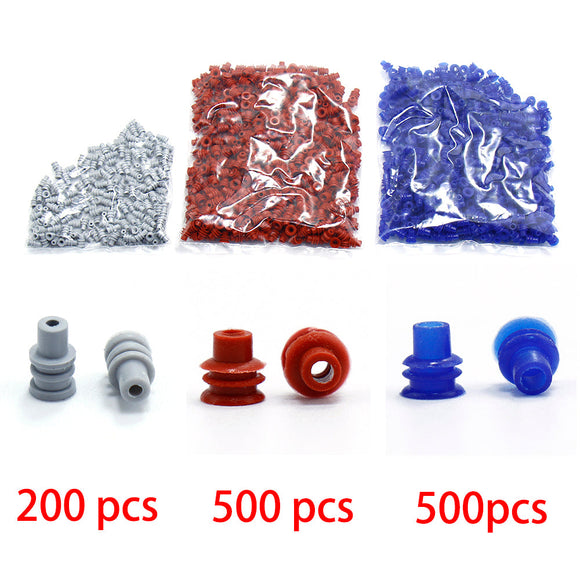 1200pcs/Kit-Automotive-Connector-Waterproof-Rubber-Seal-for-Universal-1/1.5/1.8/2.2/2.8/3.5mm-Crimping-Terminal-Plug