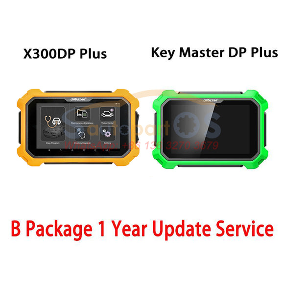 OBDStar-X300DP-(X300-DP)-Plus-&-Key-Master-DP-Plus-B-Package-1-Year-Update-Subscription