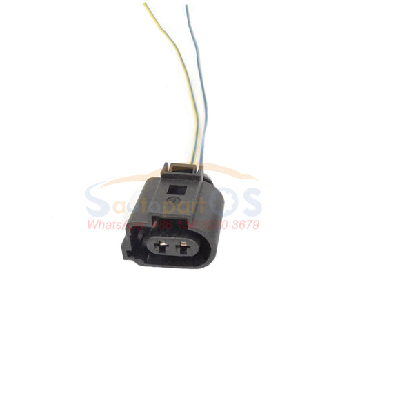 2-Pin-Connector-Plug-Wiring-Harness-Cable-Socket-for-VW-Tiguan-Audi-A4-1J0973722A