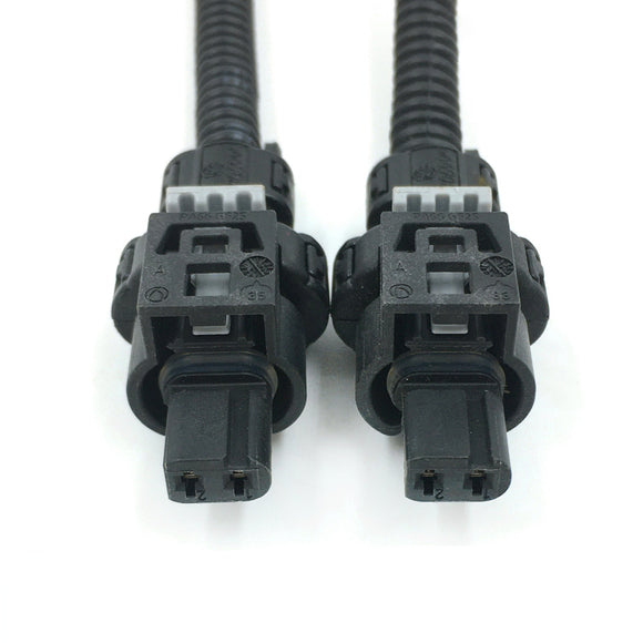 2-x-LED-Connector-Pigtail-Plug-Wire-For-Mercedes-DRL-Fog-Lamp-Pigtail-Repair