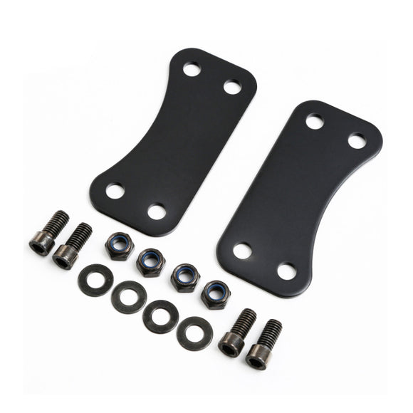 21-Front-Wheel-Fender-Riser-Lift-Brackets-Relocation-Adapters-for-Harley-Touring-14+