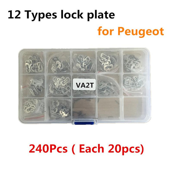 240PCS-VA2T-Car-Lock-Reed-Lock-Plate-for-Peugeot-Cylinder-Repair-Locksmith-Tool