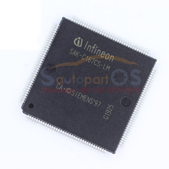 3pcs-New-Infineon-SAK-C167CS-LM-SAK-C167CS-QFP144-Automotive-Microcontroller-IC-CPU