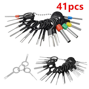 41pcs/kit-Terminal-Removal-Tool-Wire-Plug-Connector-Pin-Release-Extractor-Puller