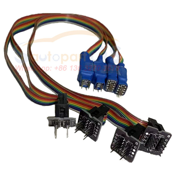 4pcs/kit-Nano-MINI-MSOP8-+TSSOP8-+-SOP8-150mil-&-208mil-Pogo-PIN-Adapter-Chip-Probe-Touch-Holder-for-Mileage-Correction-Airbag-SRS-Programmer