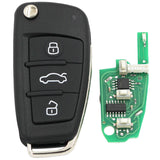 5pcs KD B02-A6L Universal Remote Control Key 3 Button (KEYDIY B Series)
