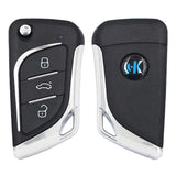 5pcs KEYDIY KD B30 Universal Remote Control Key 3 Button (B Series)