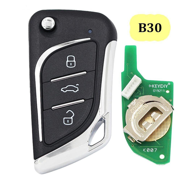 5pcs KEYDIY KD B30 Universal Remote Control Key 3 Button (B Series)