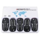 5pcs KD B12-3 Universal Remote Control Key 3 Button (KEYDIY B Series)