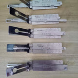 5pcs / Lot Lishi HU66 HU100 HU101 HU100R HU92 2 In 1 Original Decoder Plug Reader Hand Tool