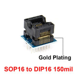 6pcs TSSOP28 SSOP28 SOP28-DIP28 Adapter SOP20 SOP16 SOP8 150mil 200mil to DIP8 Adapter Compatible TSSOP20 SSOP20 TSSOP8 Socket