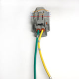 6x Denso Female Fuel Injector Connector Plug Pigtail Harness High Impedance for Hyundai KIA Nissan Mitsubishi