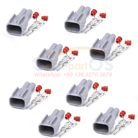 8pcs -Male -Ignition -Coil -Connector -For -Ford -Cobra -Mustang -4.6 -5.4 -6.8 -W/O -Wire