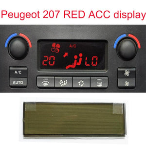 96430991XT-Air-Conditioning-Pixel-Repair-Red-LED-Display-for-Peugeot-207