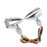 Chrome-Motorcycle-LED-Turn-Signal-RED-Light-Brake-Tail-Light-for-Harley-Davidson